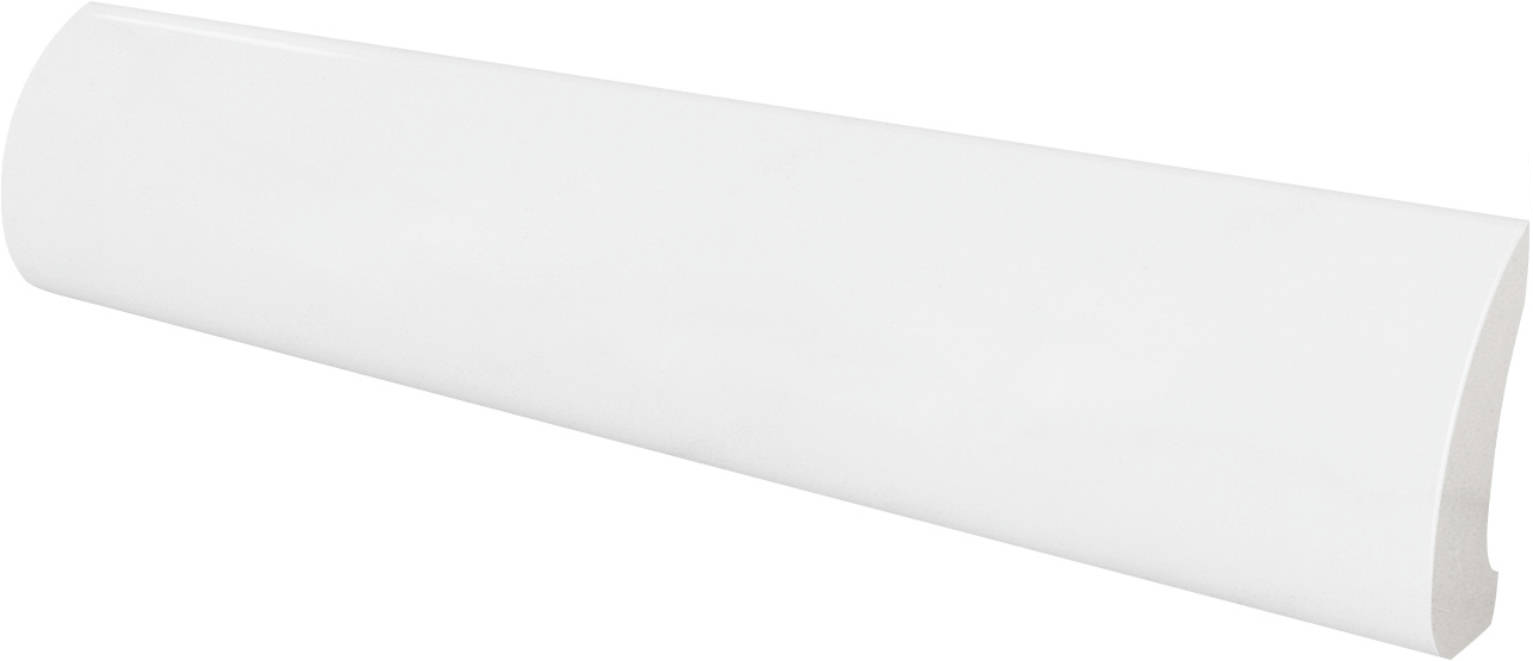 Cottage White Pencil Bullnose | General Ceramic