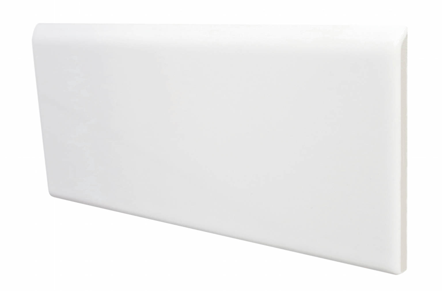 Cottage White Wall Bullnose | General Ceramic